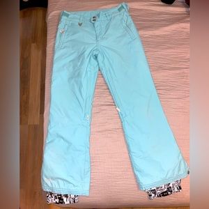 Roxy Size Small Snowboarding Pants